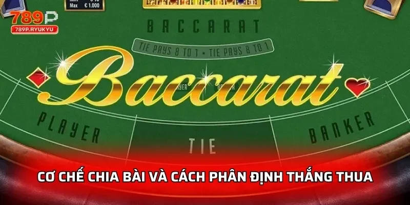 Baccarat Trực Tuyến 789P - Phát Sóng Trực Tiếp Với Dealer 3 Cơ chế chia bài và cách phân định thắng thua